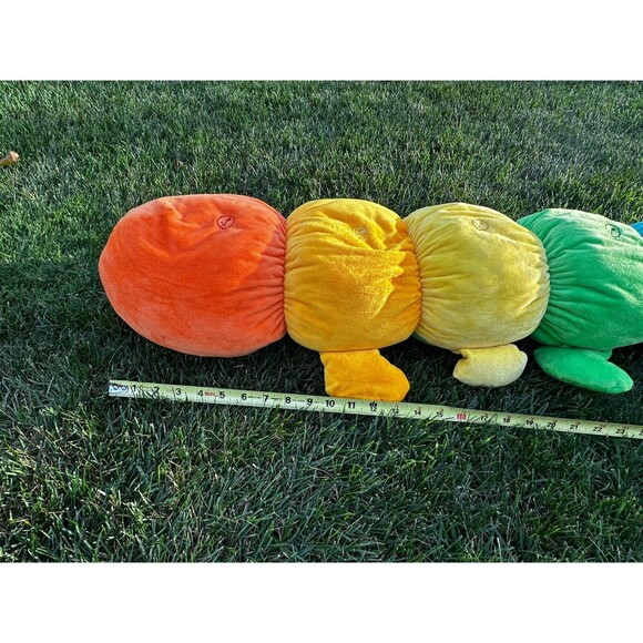 GOFFA~5 Foot Giant Jumbo 60" Musical Plush Stuffed Learning Caterpillar - VIDEO! - Picture 8 of 13